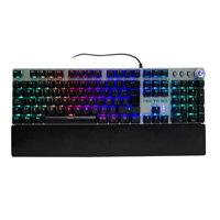 TECLADO GAMER MECANICO TECLAS MACRO PROGRAMABLES RESISTANCE VORTRED V-930600