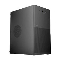 GABINETE ACTECK REX PRO GI757 / MINI TORRE / MICRO ATX, MINI ITX / PANEL DE METAL + MALLA / 5 AÑOS DE GARANTIA / NEGRO / AC-944007