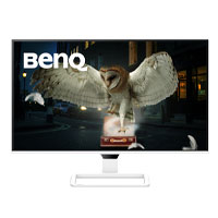 MONITOR BENQ GAMER EW270Q 27 2560X1440 PANEL IPS BOCINAS 5WX2 HDMI 2.0X1 DISPLAY PORT 1.4X1 USB TIPO C X1 AUDIFONOS X1 BLANCO TECNOLOGIA EYE CARE TRES AÑOS DE GARANTIA