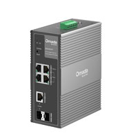 TP LINK SWITCH INDUSTRIAL DE 6 PUERTOS GIGABIT CON GESTION SENCILLA, 3 PUERTOS POE+ Y 1 PUERTO POE++