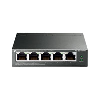 TP LINK SWITCH TL-SG105PE 5 PUERTOS CON 4 PUERTOS POE+