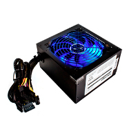 FUENTE DE PODER / VORAGO START THE GAME / PSU-200 ILUMINADA 600WATTS 2 X SATA CAJA