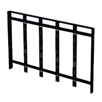 ESTRUCTURA PARA PANTALLA DE 116 PULGADAS/ PITCH DE 1.8-1.5/SOLUCION ESTANDAR/ PARA MONTAR EN PARED DE CONCRETO, BLOCK O LADRILLO/INTERIOR/2.56M X 1.44M/  NO INCLUYE INSTALACION