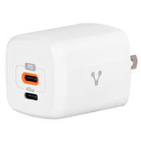 CARGADOR PARA PARED  /   VORAGO  /   AU-402   /   CARGA RAPIDA /   3.0  A  1 USB- C    /   45W  /   BLANCO