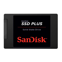 UNIDAD DE ESTADO SOLIDO SSD INTERNO SANDISK PLUS 500GB 2.5 SATA3 7MM LECT.545/ESCR.505MBS  SDSSDA-500G-G28