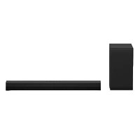 BARRA DE SONIDO LG CON SUBWOOFER S30A, 140W, 2.1 CANALES, DOLBY DIGITAL, AI SOUND PRO,WOW INTERFAZ,WOW ORQUESTA, BLUETOOTH, HDMI, USB, COLOR NEGRO.