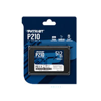 UNIDAD DE ESTADO SOLIDO INTERNO PATRIOT P210 512GB 2.5 SATA LECT.520 ESCRIT.430 MBS 7MM PC LAPTOP MINIPC SIN BRACKET