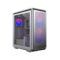 GABINETE COOLER MASTER MASTERFRAME 500 / ARGB / PLATA / MINI-ITX / MINI-DTX / MICRO-ATX, / ATX / E-ATX*/ SSI-CEB* (*SOPORTE CONDICIONAL)