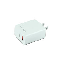 CARGADOR PARA PARED / VORAGO / CARGA RAPIDA / AU-350 / 20W / USB TIPO A Y C / BLANCO