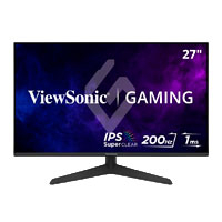 MONITOR LED VIEWSONIC GAMER 27 PULGADAS / FULL HD 1920X1080P / HDMI / DISPLAY PORT/ PANEL IPS/ AMD FREESYNC/ 200 HZ / 1 MS /BOCINAS INTEGRADAS/ 3 AÑOS DE GARANTIA
