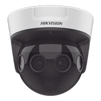 CAMARA HIKVISION/ PANOVU SERIES / VISTA PANORÁMICA 180° / 8 MEGAPIXEL EN TOTAL / 4 LENTES 2.8 MM (2 MEGAPIXEL) / 20 MTS IR EXIR / EXTERIOR IP67 / IK10 / 12 VCC / POE+ / MICROSD