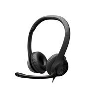 AUDIFONOS DIADEMA LOGITECH H390 SUPRESION DE RUIDO CONTROL DE VOLUMEN USB-C NEGRO