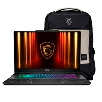 LAPTOP PORTATIL GAMER MSI CYBORG 17 B2RWFKG/ 17.3 FHD 144HZ / INTEL CORE 7 240H HASTA 5.2 GHZ / DDR5 16GB (2*8GB) / 1TB SSD / NVIDIA RTX 5060, GDDR7 8GB / WIN 11 HOME / INCLUYE BACKPACK
