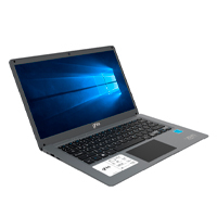 NOTEBOOK GHIA LIBERO 14 PLUG HD INTEL CELERON N4020 RAM 4GB SSD 128GB CAMARA FRONTAL 2.0 MPX WIFI-BT HDMI WIN 11 HOME COLOR GRIS