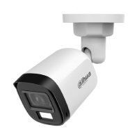 CAMARA HDCVI X PLUS / DAHUA/ HAC-B1A21N-U-IL-A/ BULLET DE 2 MP/ LENTE DE 2.8 MM APERTURA DE HASTA 100°/ ILUMINACION DUAL INTELIGENTE 30 MTS IR Y 20 MTS LUZ VISIBLE/ MICROFONO INTEGRADO/ PARA EXTERIOR