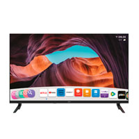 TELEVISION SMART GHIA WHALE TV, 32 PULG HD, WIFI, RJ45, 2 HDMI, 2 USB, RCA, AUX 3.5MM, OPTICO, DOLBY AUDIO