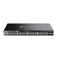 SWITCH | TP-LINK | SG6654X | OMADA L3 STACKABLE DE 48 PUERTOS GIGABIT Y 6 PUERTOS A 10G