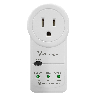 PROTECTOR DE VOLTAJE / VORAGO / AVR-300-WH / 1,800W / RJ45 / PORTATIL / BLANCO / RECOMENDADO PARA ELECTRODOMESTICOS