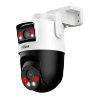 CAMARA IP/ DAHUA/ IPC-WPT1539DD-SW-5E2-PV/ PT WIFI DUAL DE 10 MP, 2 LENTES DE 5 MP C/U(FIJO Y PT), ILUMINADOR DUAL INTELIGENTE/ IR DE 50M, MICROFONO Y ALTAVOZ INTEGRADOS,IA,AUTOTRACKING, DISUACION AC