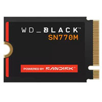 UNIDAD DE ESTADO SOLIDO SSD INTERNO WD BLACK SN770M 2TB M.2 2230 NVME PCIE GEN4 X4 LECT.5150MB/S ESCRIT.4850MB/S TBW 1200 WDS200T3X0G-00CHY0