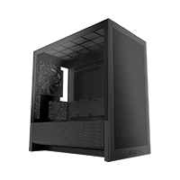 GABINETE NZXT H3 FLOW /NEGRO / VIDRIO TEMPLADO / MINI TORRE/ MICRO-ATX /GAMER
