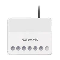 (AX PRO) RELEVADOR INALÁMBRICO HIKVISION / 1 ENTRADA DE ALARMA 24/7 / 1 SALIDA DE RELEVADOR 0 A 36 VCC (MAX. 5 A)