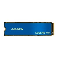 UNIDAD DE ESTADO SOLIDO SSD INTERNO ADATA LEGEND 710 256GB M.2 2280 NVME PCIE GEN 3X4 LECT.2400 ESCRIT.1800 MBS PC LAPTOP MINIPC 3DNAND DISIPADOR ALEG-710-256GCS