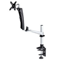 SOPORTE DE ESCRITORIO PARA MONITOR VESA 75X75/100X100 DE 27 PULGADAS 16:9 / 30 PULGADAS 21:9 ULTRAWIDE - GROMMET O ABRAZADERA EN C - AJUSTE SIN HERRAMIENTAS - BRAZO ASISTIDO POR RESORTE STARTECH