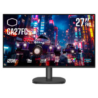 MONITOR GAMER COOLER MASTER 27 PULGADAS/PLANO/SRGB/120 HZ/1 MS/FHD 1920X1080/1 HDMI 1.4/1 VGA/LUZ AZUL BAJA