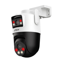 CAMARA IP/ DAHUA/ IPC-WPT1339DD-SW-3E2-PV/ IP PT WIFI DUAL DE 6 MP/ 2 LENTES DE 3 MP C/U(FIJO Y PT), ILUMINADOR DUAL INTELIGENTE, IR 50M, MICROFONO Y ALTAVOZ INTEGRADOS, IA, AUTOTRACKING, DISUACION A