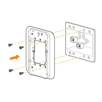 KIT DE MONTAJE HPE ARUBA S0J43A HPE ARUBA NETWORKING AP-600H-MNT2 DUAL HANG WALL-BOX MOUNT KIT S0J43A