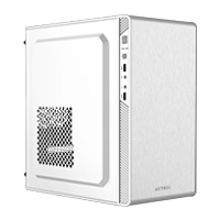GABINETE ACTECK PERFORMANCE II GI215F / MINI TORRE / MICRO ATX, ITX / FUENTE DE PODER 500W INCLUIDA / FULL METAL / BLANCO / AC-940047