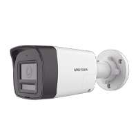 [AUDIO BIDIRECCIONAL + DUAL LIGHT + COLORVU] BALA TURBOHD 2 MEGAPIXEL (1080P) / LENTE 2.8 MM / 30 MTS IR EXIR + 20 MTS LUZ BLANCA / MICROFONO Y BOCINA INTEGRADO / EXTERIOR IP67 / METAL / DWDR