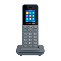 TELEFONO IP DECT GRANDSTREAM DP725/ INALAMBRICO, 20 CUENTAS SIP, PANATALLA A COLOR, HASTA 50 HORAS DE CONVERSACION, ALCANCE 50 MTS INTERIO HASTA 400 MTS EXTERIOR COMPATIBLE CON BASE DP750/752/755