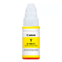 BOTELLA DE TINTA CANON GI-190 AMARILLO, RENDIMIENTO 7000 PAGINAS