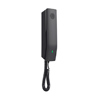 TELFONO IP GRANDSTREAM GHP611 / TELEFONO HOTELERO , 2 CUENTAS SIP, 2 LNEAS, CONFERENCIA 3 VIAS, 1 PUERTO 100MBPS, 3 TECLAS MARCACION RPIDA, COLOR NEGRO
