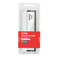 MEMORIA XPG LANCER BLADE UDIMM DDR5 8GB PC-44800 5600MHZ CL46 1.1V CON DISIPADOR BLANCO PC GAMMER/ALTO RENDIMIENTO AX5U5600C468G-SLABWH