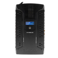 UPS FORZA HT-1000LCD INTERACTIVO 1000VA/600W 12 SALIDAS (6/6) SALIDAS COAXIAL Y USB SOBREMESA 120V NEGRO