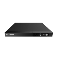 UPS DOBLE CONVERSION EN LINEA FORZA FDC-1001RUL CON CAPACIDAD DE 1000VA/800W  FP 0.9 ONDA SENOIDAL PURA 3 SALIDAS 120V NEGRO