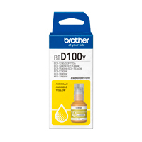 BOTELLA DE TINTA BROTHER AMARILLO BTD100Y DE ULTRA ALTO RENDIMIENTO DE HASTA 5,000 PGINAS COMPATIBLE CON DCPT230, DCPT530DW, DCPT730DW, MFCT930DW