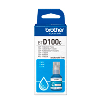 BOTELLA DE TINTA BROTHER CYAN BTD100C DE ULTRA ALTO RENDIMIENTO DE HASTA 5,000 PGINAS COMPATIBLE CON DCPT230, DCPT530DW, DCPT730DW, MFCT930DW