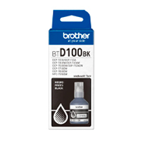 BOTELLA DE TINTA BROTHER NEGRA BTD100BK DE ULTRA ALTO RENDIMIENTO HASTA 7,500 PAG COMPATIBLE CON DCPT230, DCPT530DW, DCPT730DW, MFCT930DW