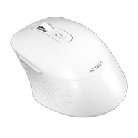 MOUSE ACTECK OPTIMIZE FLOW MI480 / INALAMBRICO / 1600 DPI / 5 BOTONES SCROLL / ALCANCE 10 M / DONGLE BT 2.4 MHZ / BLANCO / AC-939843