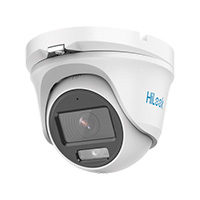CAMARA HILOOK BY HIKVISION COLORVU TURRET TURBOHD 1080P / IMAGEN A COLOR 24/7 / LENTE 2.8 MM / MICRFONO INTEGRADO / LUZ BLANCA 20 MTS / IP66 / METALICA