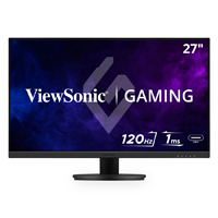 MONITOR VIEWSONIC GAMER VX2716A, 27 PULGADAS, IPS, 1920 X 1080, FULL HD, 120 HZ, 1 MS, CON ALTAVOCES, USB C, HDMI, DISPLAY PORT, 3 AÑOS DE GARANTIA