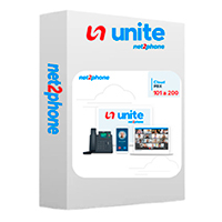 EXTENSION ILIMITADA - NET2PHONE - PARA CONMUTADOR TELEFONICO EN LA NUBE UNITE DE 101 A 200  USUARIOS - LICENCIA POR USUARIO - RENTA MENSUAL - ENTREGA ELECTRONICA