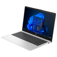 NOTEBOOK COMERCIAL HP 245 G10 / AMD RYZEN 5 7530U 2.0 - 4.5 GHZ / AMD RADEON / 8GB DDR4-3200 / 512GB SSD / 14 FHD / WIFI 6 + BT 5.3 / CAM HD / BATT 3C / TEC ILU + RES DER / WIN11 HOME / PLATA / 1-1-0