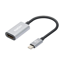 CONVERTIDOR USB,MANHATTAN,153973,-C A HDMI 4K@60HZ