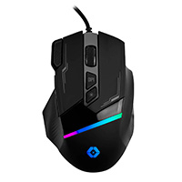 MOUSE GAMER TRAPPER XTREME ILUMINACION RGB 7200 DPI VORTRED BY PERFECT CHOICE