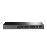 SWITCH | TP-LINK | TL-SG3428XF | SWITCH | 24 PUERTOS | SFP L2+ | 4 RANURAS SFP 10GE SFP+ | OMADA SDN